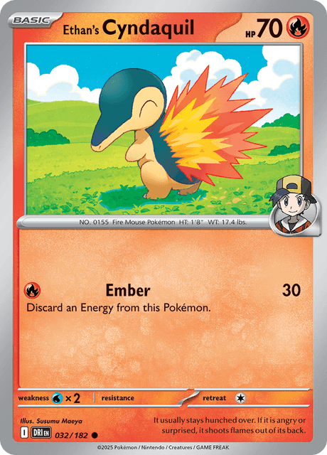 Ethan's Cyndaquil - DRI 032/182
