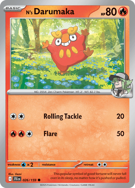 N's Darumaka - JTG 026/159