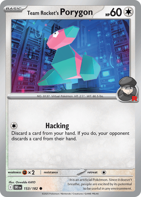 Team Rocket's Porygon - DRI 153/182