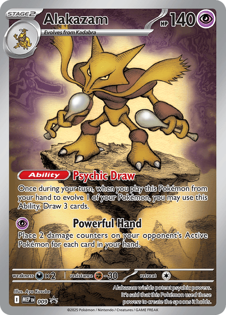 Alakazam - MEP 009 (Mega Evolution Promos)