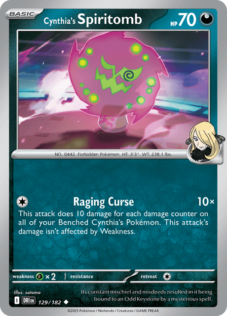 Cynthia's Spiritomb - DRI 129/182