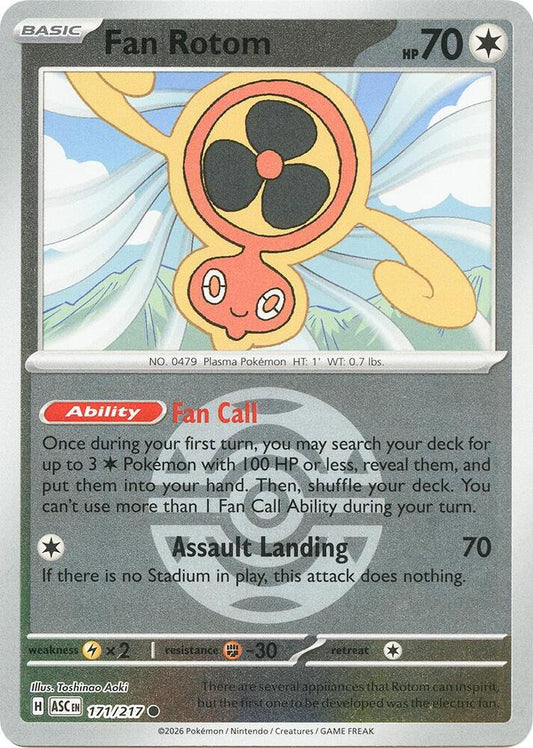 Fan Rotom - ASC 171/217