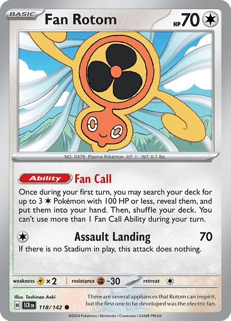 Fan Rotom - SCR 118/142