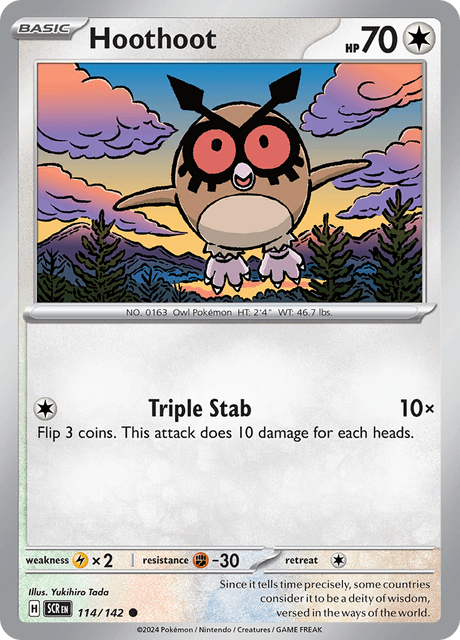Hoothoot - SCR 114/142