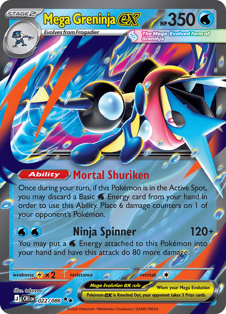Mega Greninja Ex