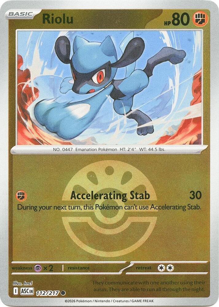 Riolu - ASC 112/217
